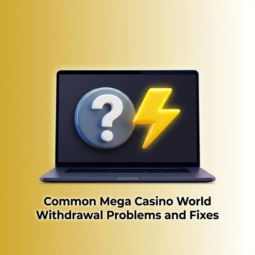 Common Mega Casino World withdrawal problems like KYC delays, wallet mismatch, and limits, with quick fixes for each issue.