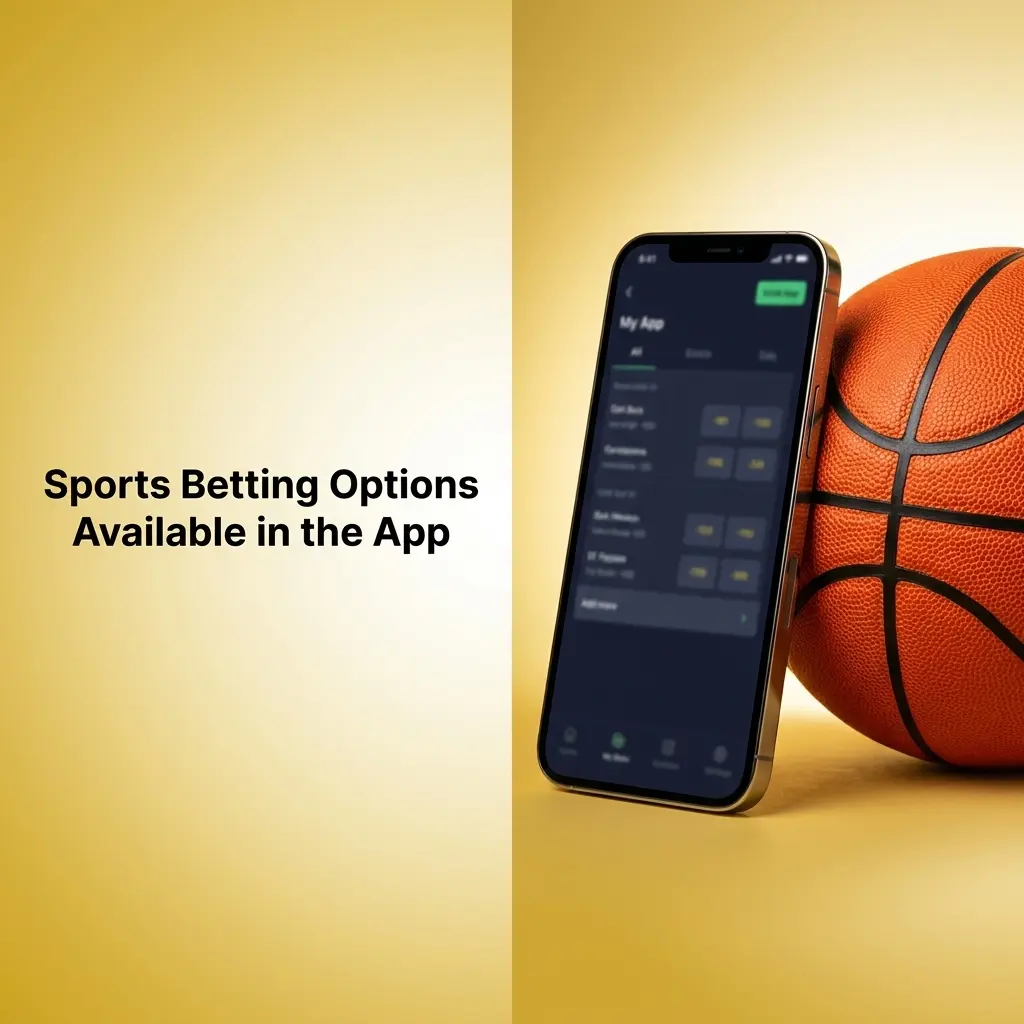 Sports betting options in Mega Casino World app: cricket, football, kabaddi, tennis, basketball, badminton, esports, and more.